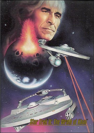 Star Trek Master Series: Series 1 (Base Set) card 85 Star Trek II: The Wrath of Khan