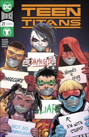 Teen Titans (2016) issue 27 Giuseppe Camuncoli Cover