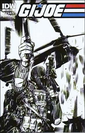 G.I. Joe (2011) issue 16-B 1:10 Sketch Cover