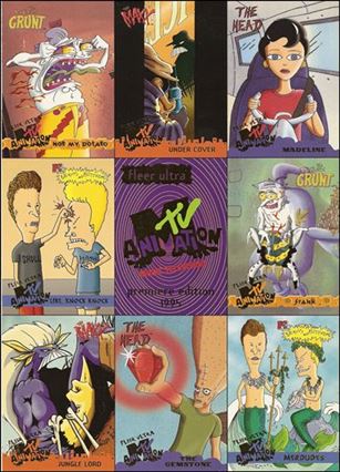 Fleer Ultra MTV Animation (Jumbo Promo) Cover Image 1