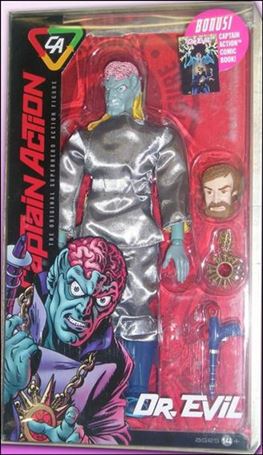 Captain Action (2012) figure 4-B Dr. Evil (with Comic Book)