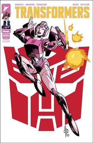 Transformers (2023) issue 5-F Jason Howard Cover (2nd Printing)