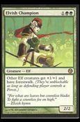 Magic the Gathering: Duels of the Planeswalkers (Base Set) card 60 Elvish Champion