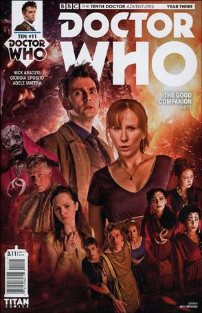 Doctor Who: The Tenth Doctor Year Three issue 11-B Will Brooks Photo Subscription Cover 