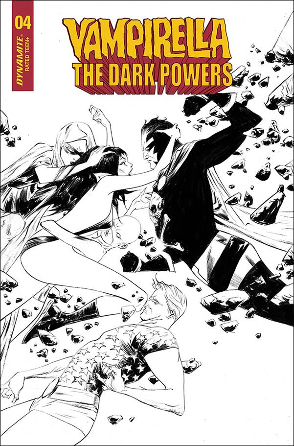 Vampirella: The Dark Powers issue 4-S Jae Lee 1:40 Black & White Cover