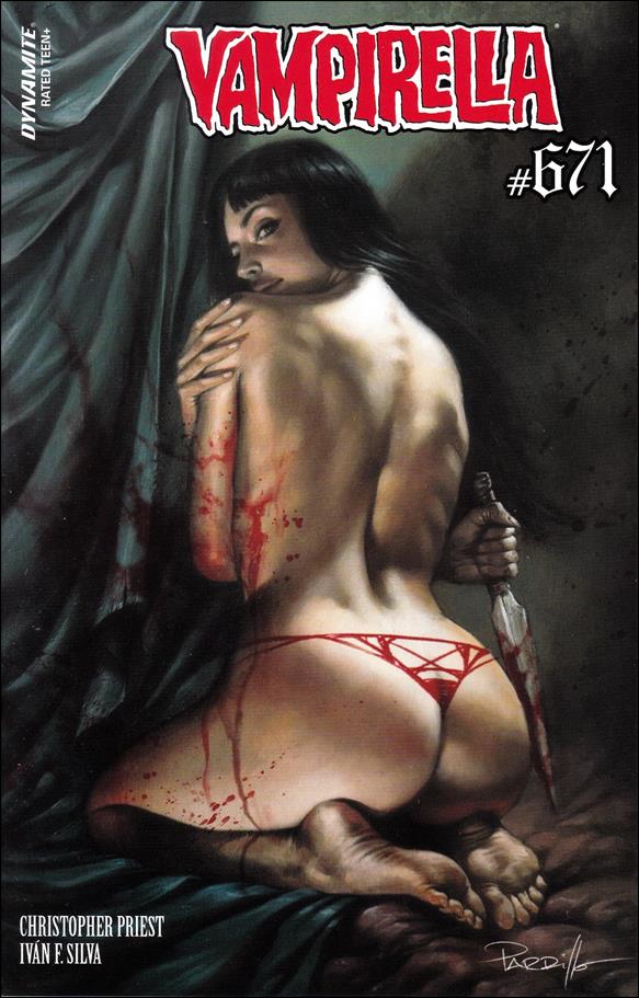 Vampirella (2019) issue 671 Lucio Parrillo Cardstock Cover