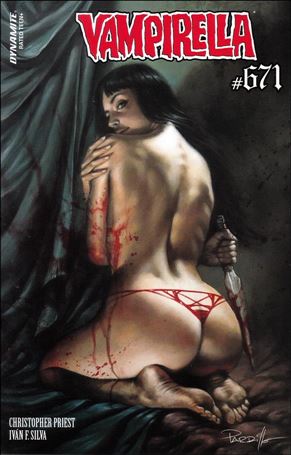 Vampirella (2019) issue 671 Lucio Parrillo Cardstock Cover