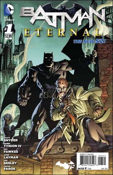 Batman Eternal issue 1-B Andy Kubert 1:50 Cover