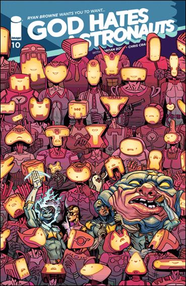 God Hates Astronauts issue 10 Ryan Browne Cover