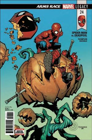 Spider-Man/Deadpool issue 24 Chris Bachalo Cover