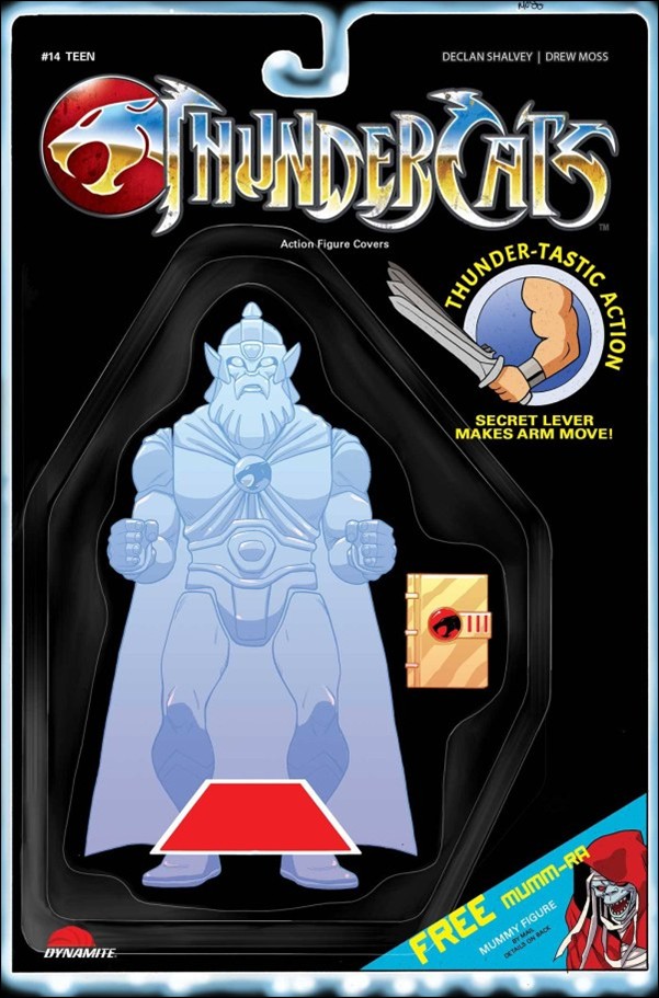 Thundercats (2024) issue 15-F Drew Moss Action Figure Cardstock Cover