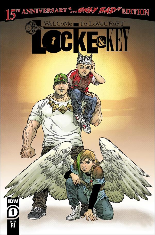 Locke & Key 15th Anniversary-Only Bad Edition issue 1-E Gabriel Rodriguez 1:10 Cover
