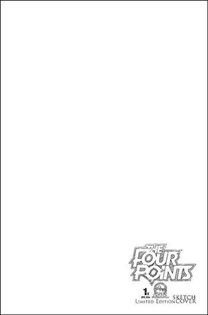 Four Points issue 1-E Blank/Sketch Cover