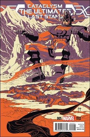Cataclysm: The Ultimates' Last Stand issue 5-B Jorge Coehlo 1:30 Cover