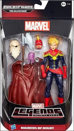 Marvel Legends Infinite: Avengers (Allfather Series)  figure 5 Maidens of Might (Captain Marvel)