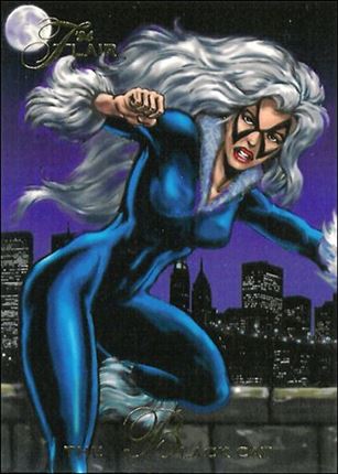 Marvel Annual Flair '94 (Base Set) card 37 The Black Cat