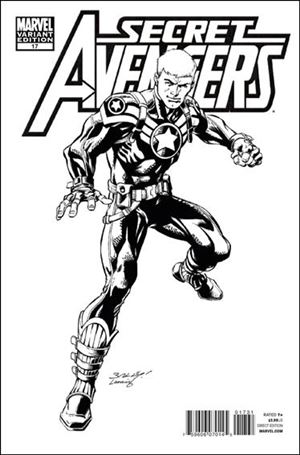 Secret Avengers (2010) issue 17-C Mark Bagley 1:52 Sketch 
