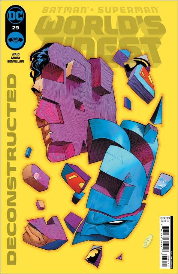 Batman/Superman: World's Finest issue 29 Dan Mora Cover