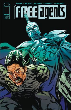 Free Agents (2024) issue 6 Stephen Mooney Cover