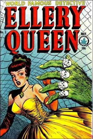 Ellery Queen Comics Cover Image 1