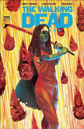 Walking Dead Deluxe issue 31-C Mike Del Mundo Cover
