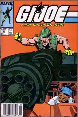 G.I. Joe: A Real American Hero issue 89-B Newsstand Cover