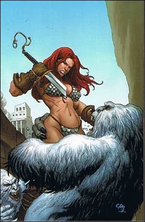 Savage Red Sonja: Queen of the Frozen Wastes issue 3-E Frank Cho Virgin Cover