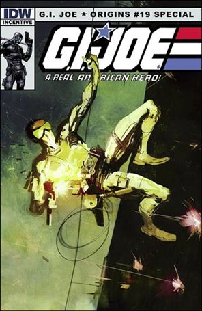 G.I. Joe: Origins issue 19-C Ashley Wood 1:25 Cover (Signed by Larry Hama)