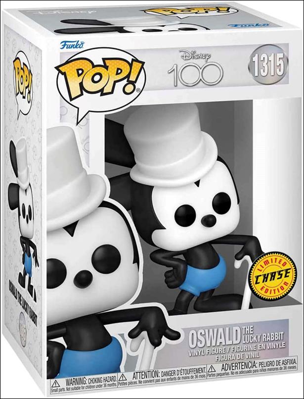 POP! Disney figure 1315-B Oswald the Lucky Rabbit (Top Hat) Chase