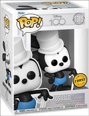 POP! Disney figure 1315-B Oswald the Lucky Rabbit (Top Hat) Chase