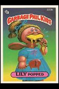 Garbage Pail Kids: Series 06 (Base Set) card 223b Lily Popped