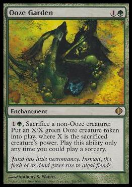 Magic the Gathering: Shards of Alara (Base Set) card 143 Ooze Garden
