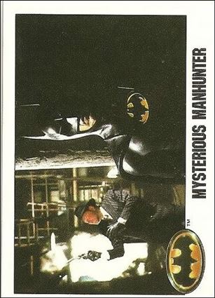 Batman: Series 1 (Base Set) card 27 Mysterious Manhunter