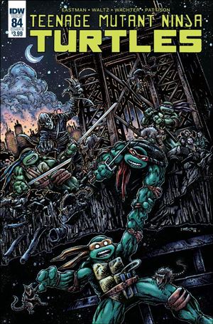 Teenage Mutant Ninja Turtles (2011) issue 84-B Kevin Eastman Cover