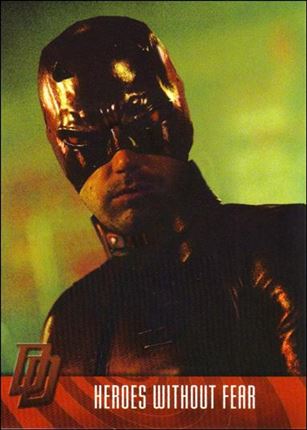 Daredevil: The Movie (Base Set) card 63 Heroes Without Fear
