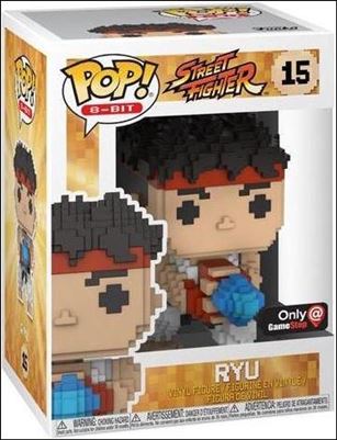 POP! 8-Bit figure 15 Ryu GameStop Exclusive