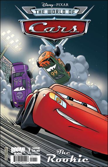 Cars: The Rookie issue 1 Allen Gladfelter "Crashing" Cover