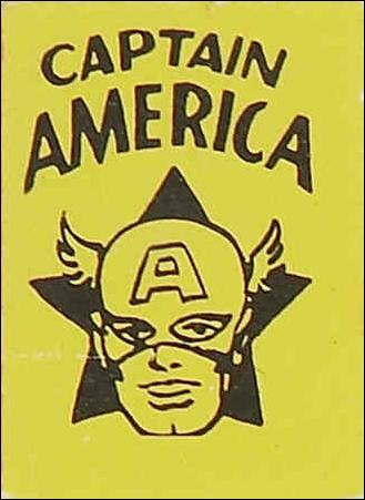 Marvel Mini-Books: Captain America issue nn-F Yellow Cover