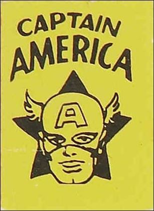 Marvel Mini-Books: Captain America issue nn-F Yellow Cover
