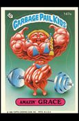 Garbage Pail Kids: Series 04 (Base Set) card 147a Amazin' Grace