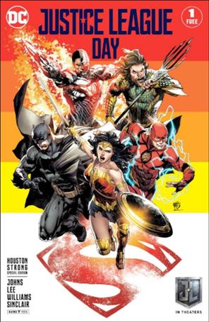 Justice League (2011) issue 1-X Justice League Day Houston Strong Cover