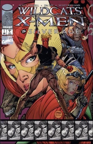 WildC.A.T.s/X-Men: The Silver Age issue 1 Jim Lee Cover