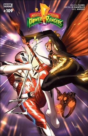 Mighty Morphin Power Rangers issue 109 Taurin Clarke Cover
