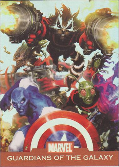 Marvel Heroes and Villains (Alliances Subset) card A6 Guardians of the Galaxy
