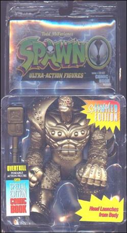 Spawn (Series  1) figure 4-C Overtkill (Gold Edition)
