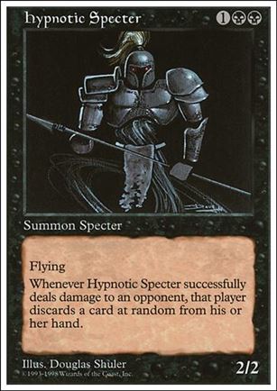 Magic the Gathering: Anthologies (Base Set) card 24 Hypnotic Spectre