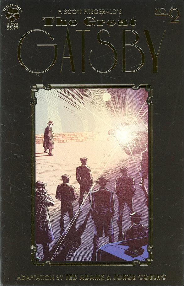 Great Gatsby issue 2-B Jorge Coelho Gold Foil Stamped Cover