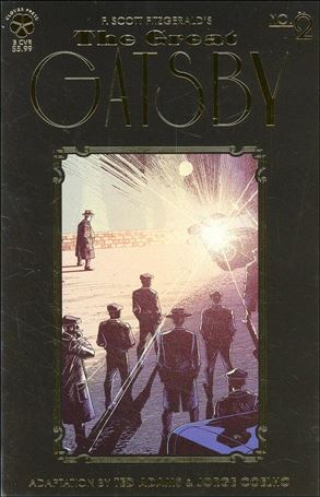 Great Gatsby issue 2-B Jorge Coelho Gold Foil Stamped Cover