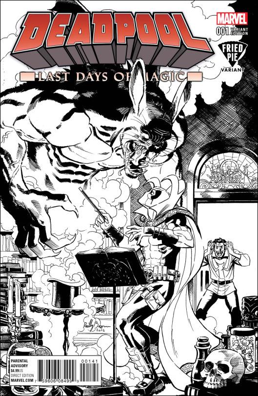 Deadpool: Last Days of Magic  issue 1-E Reilly Brown Fried Pie Sketch Cover