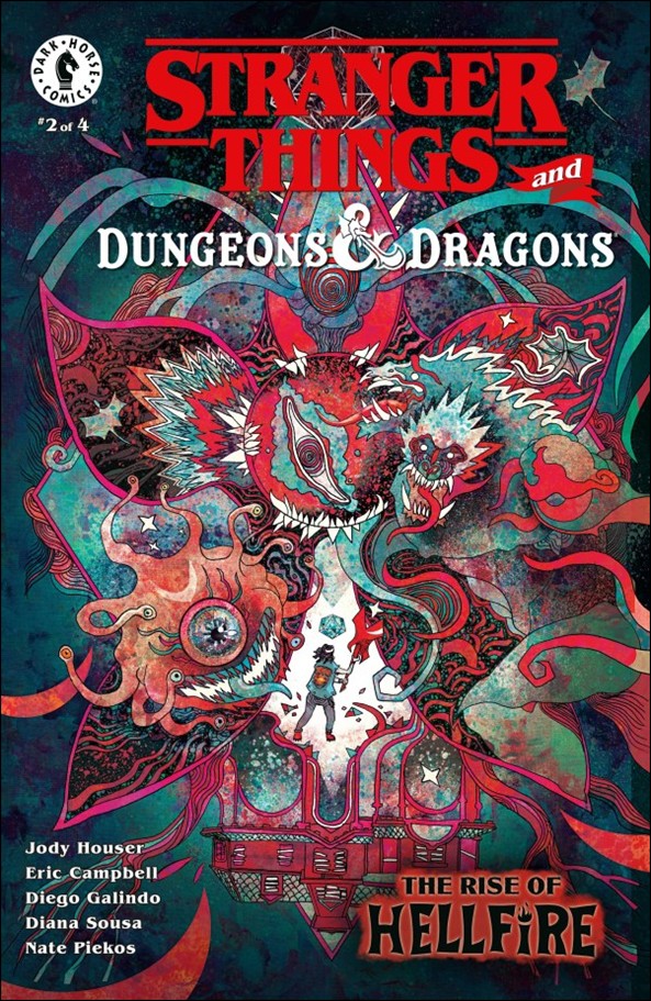 Stranger Things and Dungeons & Dragons: The Rise of Hellfire issue 2-B Gax Vallez Cover